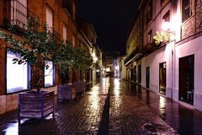 Фотообои Улица европейского города